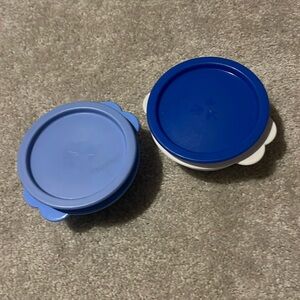 Tupperware one touch 16 ounce bowls